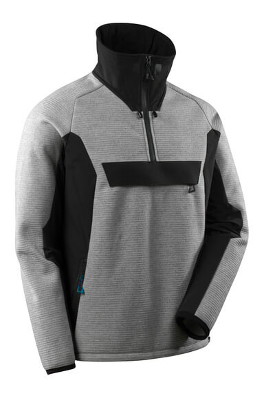 Jacke, Strick, k. Reißverschluss, Membra