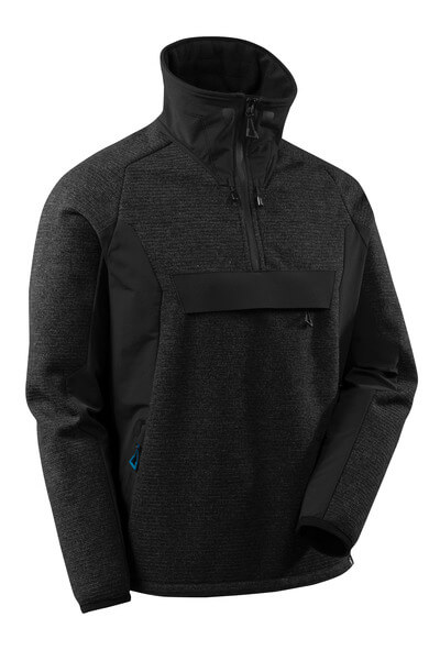 Jacke, Strick, k. Reißverschluss, Membra