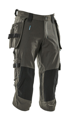 Dreiviertel-Hose, Hängetaschen, Stretchs