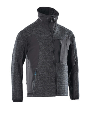 Jacke, Strick, mit Membran
