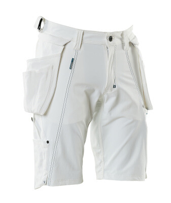 Shorts with detachable holster pockets