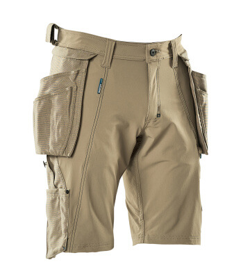 Shorts mit abnehmbaren Hängetaschen