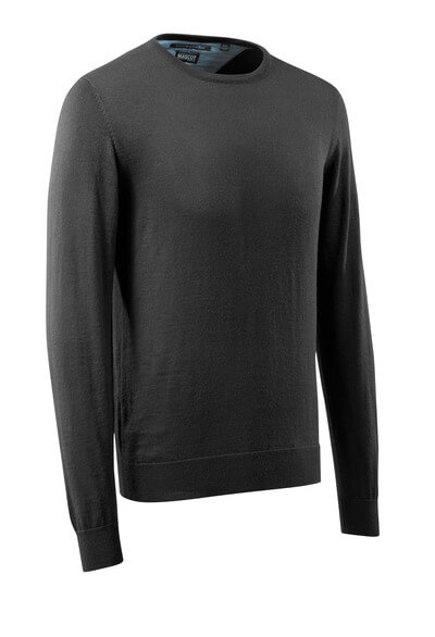 Strickpullover runder Halsausschnitt, mi