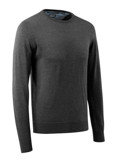 Strickpullover runder Halsausschnitt, mi